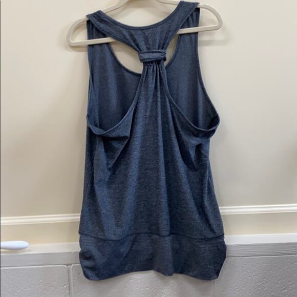 Eddie Bauer XL gray razor back activewear top - Picture 5 of 7